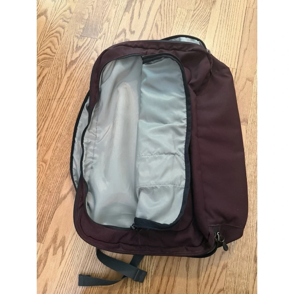 Patagonia MLC Maximum Legal Carry-On Travel Backpack 3-Way 45L Burgundy CLEAN